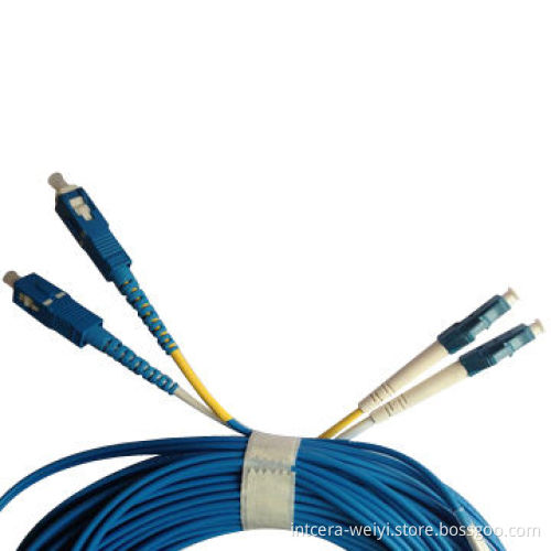Intcera SC/UPC-LC/UPC-SG675A-SM-DX-D2-2.0mm-25M patch cord